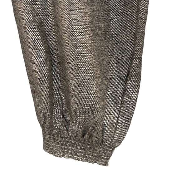 Anthropology Metallic Jogger Pants - Picture 5 of 8